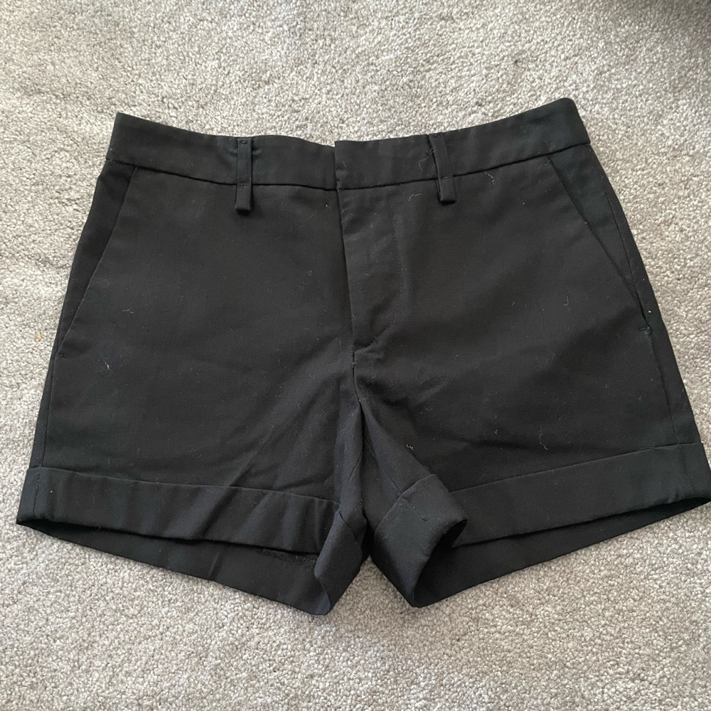 Vintage Zara Black Tailored Shorts